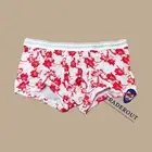 Calvin Klein CK One men white red floral microfiber trunk underwear size S M