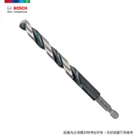 在飛比找PChome24h購物優惠-BOSCH 10.0mm HSS-G 鐵工鑽頭 1/4吋六角