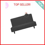 Easy-Going Stretch Futon Slipcover Armless Futon Bed Cover Furniture Protector W