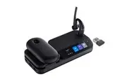 Yealink BH71-WS-PRO BH71 Pro Bluetooth Wireless Mono Headset, BHB710 Workstation w/ 3" Colour