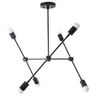 Modern Chandelier Mid Century Light Sputnik Angled Industrial Ceiling Fixture