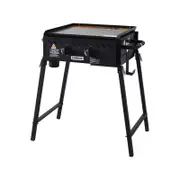 Jumbuck Delta 2 Burner Hotplate Portable BBQ - LCC27