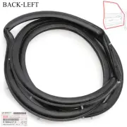 For Isuzu D-Max Dmax Hi-Lander 2003 '10 Rear Lh Door Rubber Seal Weatherstrip
