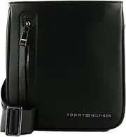 [Tommy Hilfiger] TH Modern PU Mini Crossover Bag Black, black, Einheitsgröße