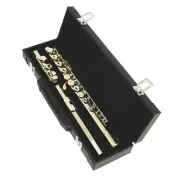 100% New Flute Nickel Plated Cupronickel 16 Hole C Key Instrument with Case