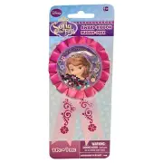 NEW Disney Sofia The First Award Ribbon Pink With Sequins