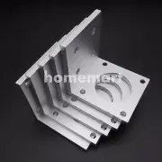 1P For 57mm NEMA23 Stepper Motor WHITE of Aluminum Mounting Bracket Professional