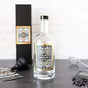 Gin Making Kit, DIY Homemade Gin with Botanical Blends to Infuse 2 Batches, Enjoy Your Homemade Gin & Tonic or Craft a Gin Cocktail. Presented in a Deluxe Matt Black Gift Box