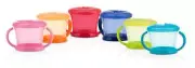 Nuby Snack Keeper 2-Pack - Toddler - Baby - No Spill, No Mess - BPA Free