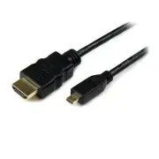 Startech HDADMM3M 3M HIGH SPEED MICRO HDMI TO HDMI CABLE WITH ETHERNET; 4K VIDEO