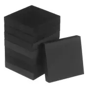 8pcs Rubber Padding Sheets 3/4" Thick x 4" Long Square Neoprene Foam Sheet