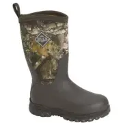 Muck Boot Company Unisex Kids' RealTREE® Edge™ Rugged II Waterproof Boot Camo -