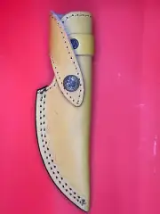 Fixed blade Skinning Knife Leather Sheath Knives Holster vertical Knife Case