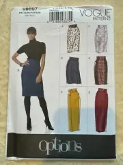Unused Uncut VOGUE 8697 Skirt patterns Sizes 12-14-16-18
