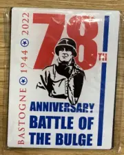 Battle of the Bulge 78th Anniversary magnet from Bastogne Belgium