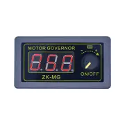 ZK-MG DC 5-30V 12V 24V 5A DC Motor Controller PWM Adjustable Speed Digital Display Encoder Duty Ratio Frequency MAX 15A