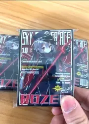Trading Card Anime Yugioh Sky Striker Foil Sleeves 60ct