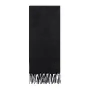[Max Mara] Max Mara-Black Cashmere Dalia Scarf-Donna OS OS