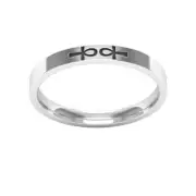 925 Sterling Silver Ankh Ring Authentic Egyptian Symbol Life and Immortality