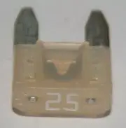 Littelfuse MINI Blade Fuse 25A - Pack of 25