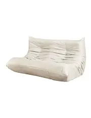 [Levede] 2 Seater Caterpillar Sofa in Beige