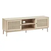 Cooper & Co. Oahu 160cm Rattan TV Unit Natural