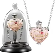 The Noble Collection Harry Potter Love Potion Pendant and Display - Includes 18in Chain & Collector Display - Officially Licensed Harry Potter Film Set Movie Replica Jewellery Gifts, 50, Wood, No