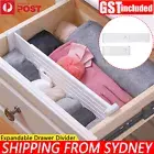 Plastic Expandable Drawer Divider Adjustable Storage Organizer Kitchen Organizer