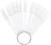 VINTORKY Gel Full Cover Nail Tips Display Board Nail Art Salon Supplies Folding Design
