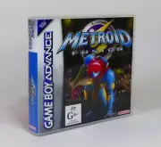 GBA Game Boy Advance Storage Case - Metroid Fusion - NO GAME