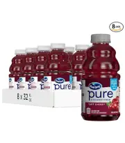 Ocean Spray Pure Unsweetened Tart Cherry 100% Tart Cherry Juice 32 Fl Oz Bottle