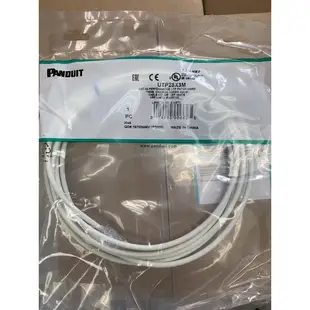 Panduit cat6A cat 6a cat.6a 2/3/5米網路線 跳線