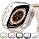 適用於蘋果手錶8 TPU電鍍殼 Apple Watch Ultra保護套 49mm 45mm 40 42 44mm保護殼
