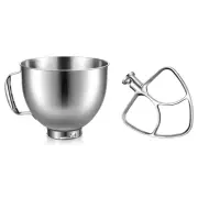Stainless Steel Bowl Mixer Aid Paddle for 4.5-5Quart Tilt Head Stand Mixer9031
