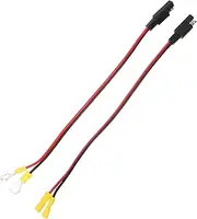 HEALEEP 2pcs SAE Connector Quick Disconnect Plug for Tractor Car Yacht Rv Durable Pin Extension Cable for Solar Panel Power Connection Easy Installation User Friendly Design