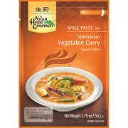 Asian Home Gourmet Seasoning Paste for Indonesiche Vegetable Curry 50g