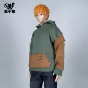 1/6 male ripped Plain Pullover Hooded Sweatshirt Hoodie top Fit 12in PH Figure