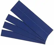 QUARTET QTMBS6 Magnetic Strips Blue 25PK, 22X150MM