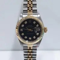 在飛比找Yahoo!奇摩拍賣優惠-ROLEX 勞力士 69173 Datejust 蠔式女錶 