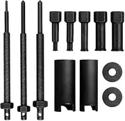 Motorcycle Bearing Puller Set 9mm-23mm Alloy Inner Bearing Extractor Tool for Bike Electromobile Repair