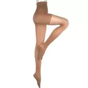 medi Assure, 15-20 mmHg, Compression Pantyhose, Closed Toe (Beige) Medium