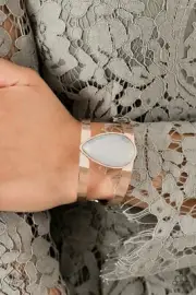 Optimal Opalescence - Rose Gold - Paparazzi Cuff Bracelet