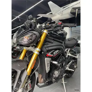 凱旋配件FENRIR機車手把後視鏡凱旋Trident660/Street Triple 765/青蛙