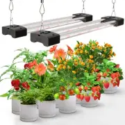 LED Grow Lights 16W Full Spectrum Integrated Growing Lamp Lighting Fixtures w...