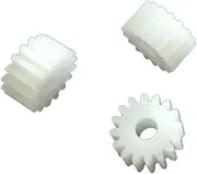 10 Pcs 163A 0.5M Gears Modulus 0.5 16 Teeth Plastic Gear Motor Motor Roller Toy Accessories