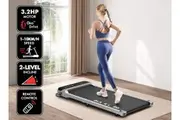 BLACK LORD Treadmill Electric Walking Pad Home Office Gym Fitness Incline MS2 Silver