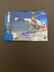 2020 TOPPS CHROME MICHAEL BROSSEAU RC AUTO BLUE 137/150 # RA-MBR