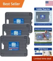 Cooler Accessories - Reusable Ice Packs for Long Term Use, Cools Faster Than Ice