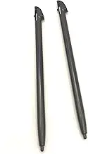 COEOPNC Pack of 2 Black Stylus LCD Touch Screen Pen New Parts Durable for Nintendo 3DS XL LL for Replacement Assembly Accessories