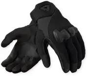 Revit Kinetic 2 Motorcycle Gloves, black, Size S for Men